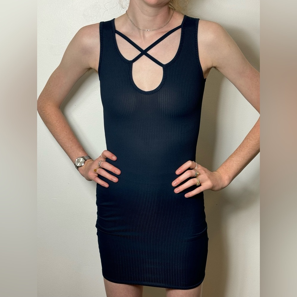 Sugar & Cream Mini Dress